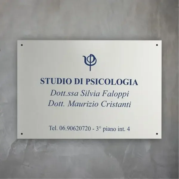 targhe personalizzate studio medico